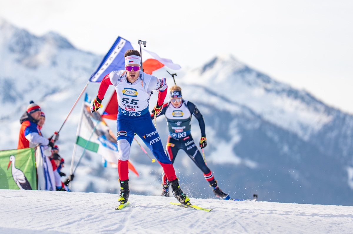 Mikuláš Karlík, sprint mužů na SP Hochfilzen 2025